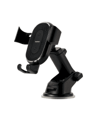 Remax Wireless Qi Charger 10W Gravity Car Mount Phone Holder with Adjustable Arm black (RM-C37)