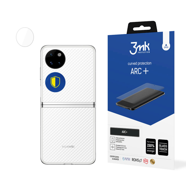 Обложка книги «Huawei P50 Pocket (Front) - 3mk ARC+ screen protector»