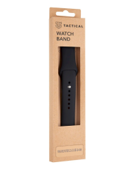 Tactical 488 Silicone Band for Apple iWatch 1/2/3/4/5/6/7/SE 42/44/45mm Black