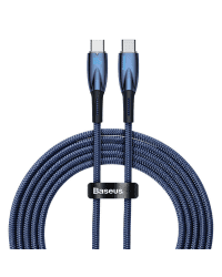 USB-C cable for USB-C Baseus Glimmer Series, 100W, 2m (Blue)