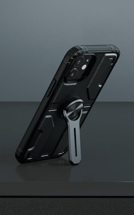 Обложка книги «Nillkin Medley Hard Case for iPhone 12 mini 5.4 Black»