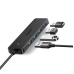 Ugreen CM219 HUB with 4 USB-A 3.0 ports and USB-A 3.0 cable - black