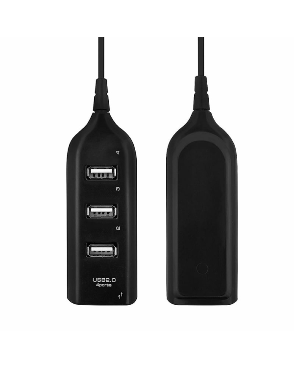 Разветвитель Goodbuy USB 2.0 на 4 x USB 2.0 черный