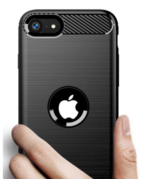 Fusion Trust Back Case Силиконовый чехол для Apple iPhone SE 2020 Черный