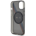 Etui BMW BMHMP14SHDTK iPhone 14 6.1" szary|grey Tricolor Stripes MagSafe