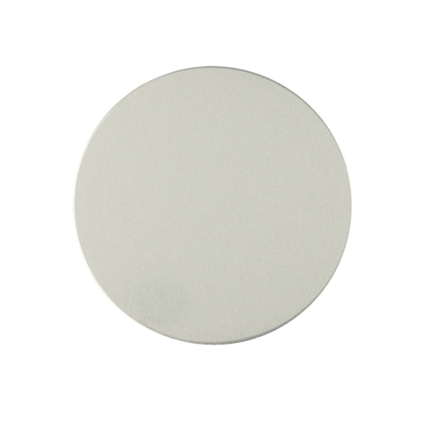 Metal plate for magnet holders - round 40mm silver