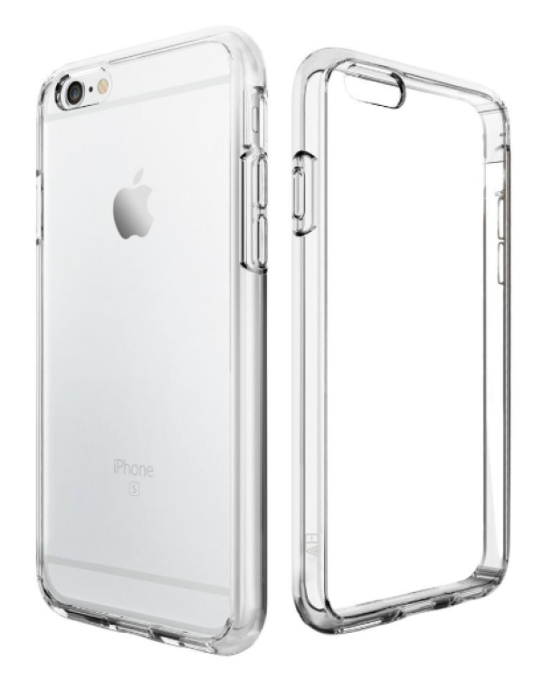Fusion Ultra Back Case 0.3 mm Прочный Силиконовый чехол для Apple iPhone 6 / 6S Прозрачный