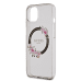 Guess PC|TPU Flowers Ring Glossy Logo MagSafe Чехол для iPhone 13 черный