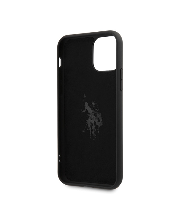 Силиконовая коллекция US Polo USHCN65SLHRBK iPhone 11 Pro Max czarny|black