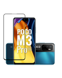 Fusion 5D glass защитное стекло для экрана Xiaomi Poco M3 Pro 4G / 5G черное