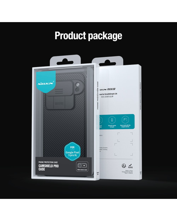 Дополнительное изображение книги «Nillkin CamShield PRO Hard Case for Google Pixel 9 Pro XL Black»