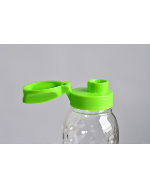 Бутылка Dots 0,75л прозрачная|зеленая