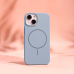 Чехол Fusion silicone Thin Magsafe для iPhone 16 светло-голубой