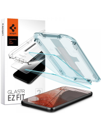 ТЕМПЕРИРОВАННОЕ СТЕКЛО Spigen GLAS.TR "EZ FIT" 2-PACK GALAXY S22