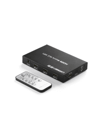 Ugreen splitter 4x HDMI (input) to 2x HDMI (output) splitter switch 4K / FullHD black (40216)