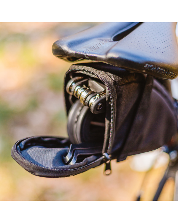 Bike saddle bag SB-100 Forever Outdoor black