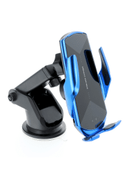Fusion HS3 Автомобильный держатель с автоматическим датчиком беспроводной зарядки синий