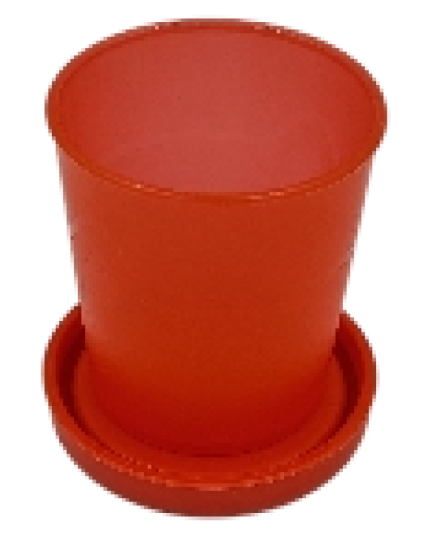 Круглый контейнер для хранения продуктов Cello Max Fresh | 100 мл | красный