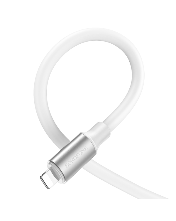 Кабель Borofone BX82 Bountiful - Type C to Lightning - PD 20W 1 метр белый