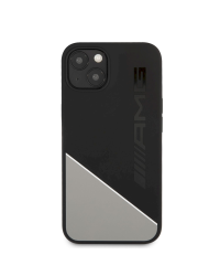 AMHCP13SWGDBK AMG Liquid Silicone Case for iPhone 13 Mini Black/Grey