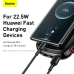 Powerbank Baseus Qpow PRO with cable, 20000mAh, 20W (Black)