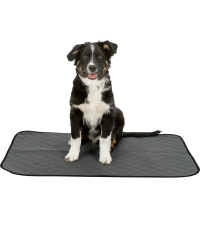 Впитывающие прокладки : Trixie Гигиеническая прокладка для мытья подгузников, 60 × 90 см, серая, 1 шт.