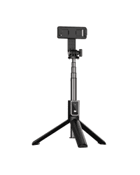 Selfie Stick MINI - со съемным пультом дистанционного управления Bluetooth и штативом - P40L BLACK