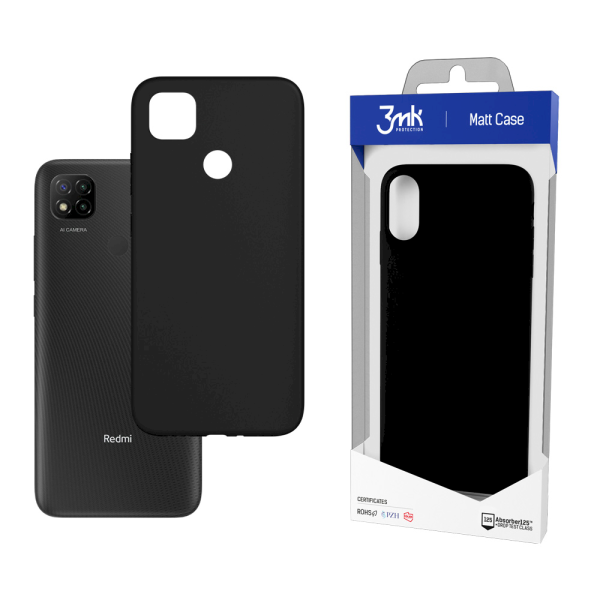 Обложка книги «Xiaomi Redmi 9C - 3mk Matt Case black»
