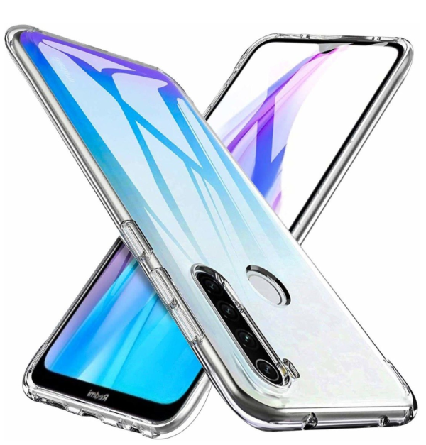 Fusion Ultra Back Case 0.3 mm Прочный Силиконовый чехол для Xiaomi Redmi Note 8T Прозрачный