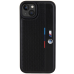 BMW BMHCP15S23PUPVK iPhone 15 | 14 | 13 6.1" czarny|black hardcase Perforated Tricolor Line