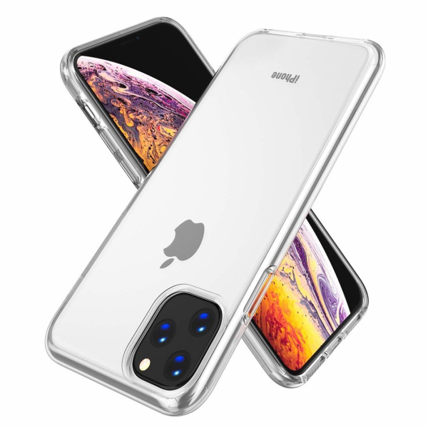 Fusion Ultra Back Case 1 mm Прочный Силиконовый чехол для Apple iPhone 11 Прозрачный