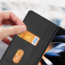 Dux Ducis Bril Leather Flip Wallet Case for Samsung Galaxy Z Fold5 5G - Черный Dux Ducis Bril Leather Flip Wallet Case for Samsung Galaxy Z Fold5 5G - Черный