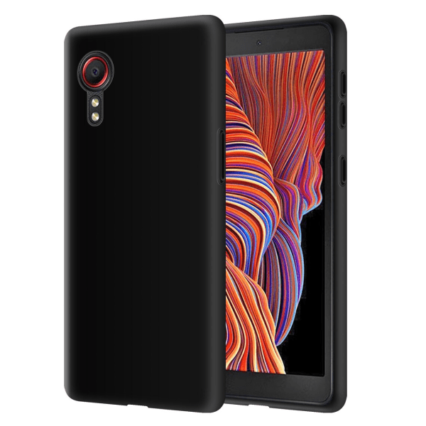Fusion elegance fibre прочный силиконовый чехол для Samsung G525 Galaxy Xcover 5 черный