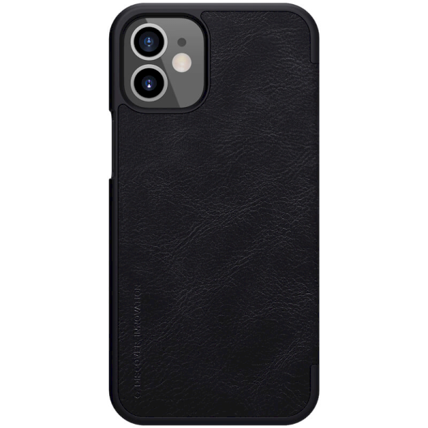 Обложка книги «Nillkin Qin Book Case for iPhone 12 mini 5.4 Black»