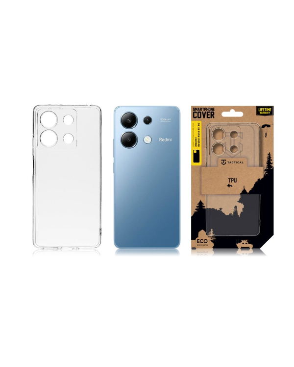 Tactical TPU Cover for Xiaomi Redmi Note 13 5G Transparent
