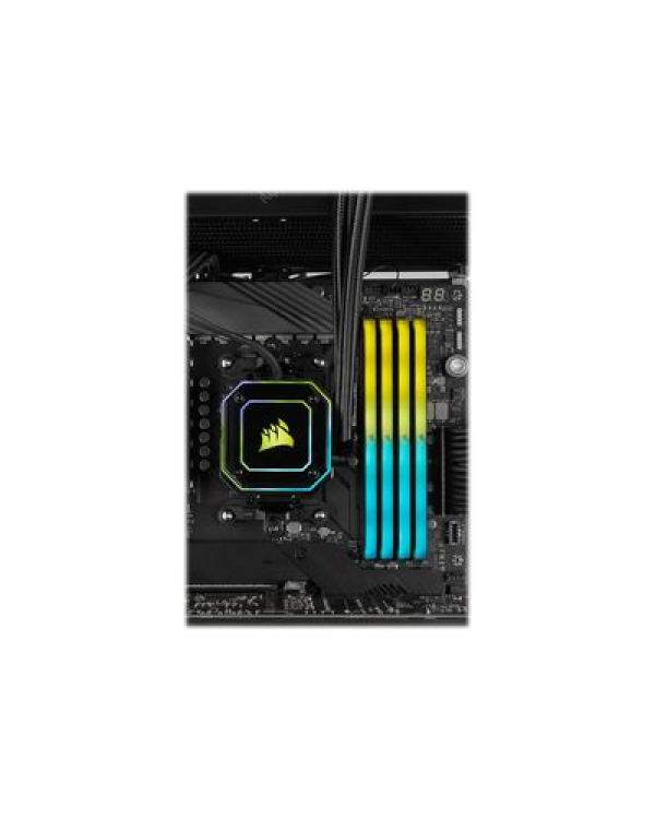 CORSAIR Vengeance RGB RS - DDR4 - kit - 16 GB: 2 x 8 GB - DIMM 288-pin - 3200 MHz | PC4-25600 - unbuffered