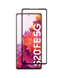 Fusion Full Glue 5D Tempered Glass Защитное стекло для экрана Samsung G780 Galaxy S20 FE Черное