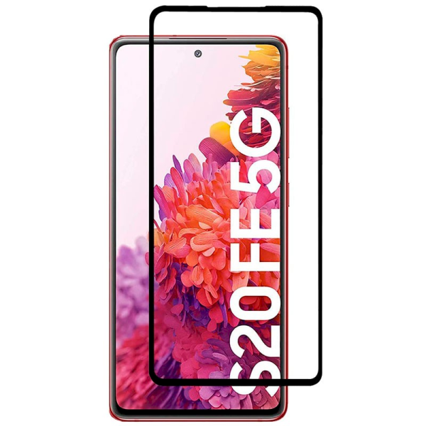 Fusion Full Glue 5D Tempered Glass Защитное стекло для экрана Samsung G780 Galaxy S20 FE Черное