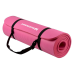 Gymnastic non slip mat for exercising 181 cm x 63 cm x 1 cm pink (WNSP-PINK)