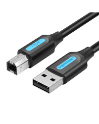 Cable USB 2.0 A to B Vention COQBI 3m (black)