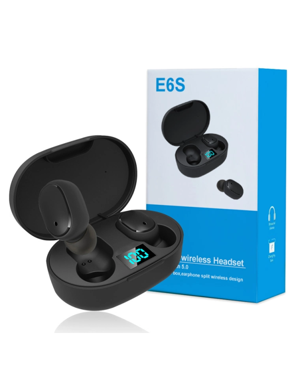 Беспроводные гарнитуры Goodbuy E6S с микрофоном | розовые