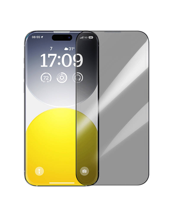Дополнительное изображение книги «Privacy Protection Tempered Glass Baseus Diamond iPhone 15 Plus»