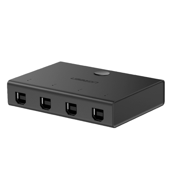 UGREEN Switch Adapter 4in1 USB 2.0 (black)