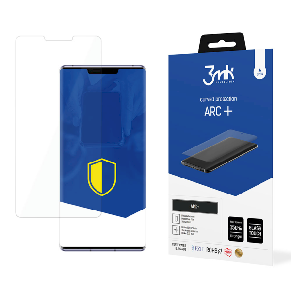 Обложка книги «Huawei Mate 30 Pro 5G - 3mk ARC+ screen protector»