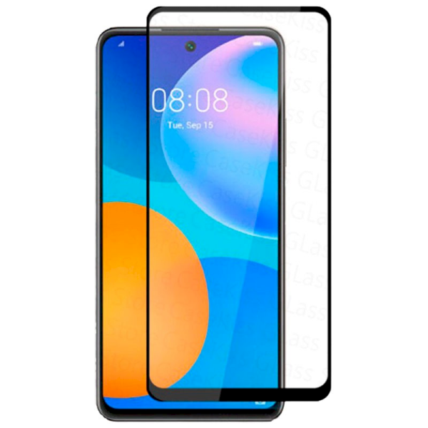 Tempered Glass 9D Защитное стекло для экрана Huawei P Smart 2021 черное