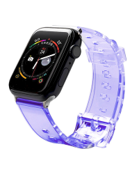 Fusion Light силиконовый ремешок для Apple Watch 42mm / 44mm / 45мм фиолетовый