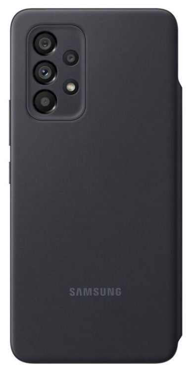 Обложка книги «EF-EA536PBE Samsung S-View Case for Galaxy A53 5G Black»