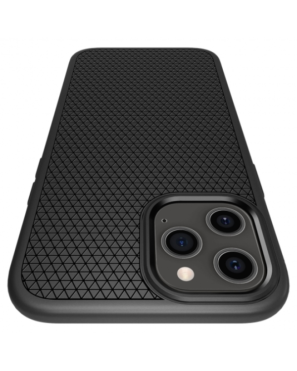 Дополнительное изображение книги «Case SPIGEN Liquid Air ACS01701 for Iphone 12|12 Pro - Matte Black»