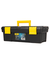 Пластиковый ящик для инструментов Deli Tools EDL432412, 12'' (желтый)