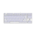 Mechanical keyboard Dareu EK87 (white)